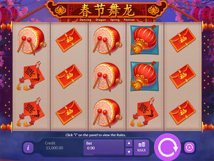 Игровой автомат Dancing Dragon Spring Festival играть бесплатно