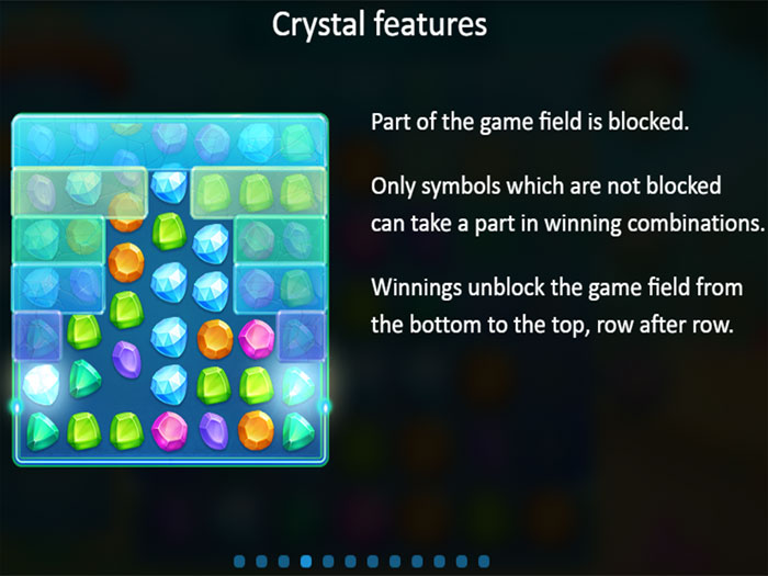 Правила игрового автомата Crystal Land / Страна Кристаллов