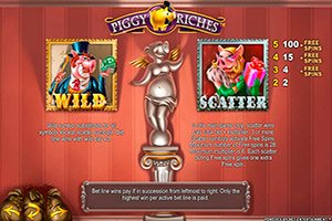 Онлайн игровой автомат Piggy Riches играть без регистрации